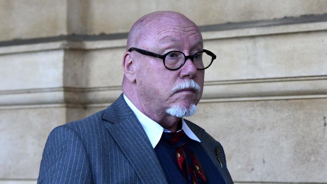 Carl Gibbons leaves the Supreme Court during his trial. Picture: Bianca De Marchi
