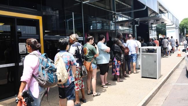 The number of people receiving welfare payments in Victoria has increased by 46 per cent since February last year. Picture: Katrina Bridgeford