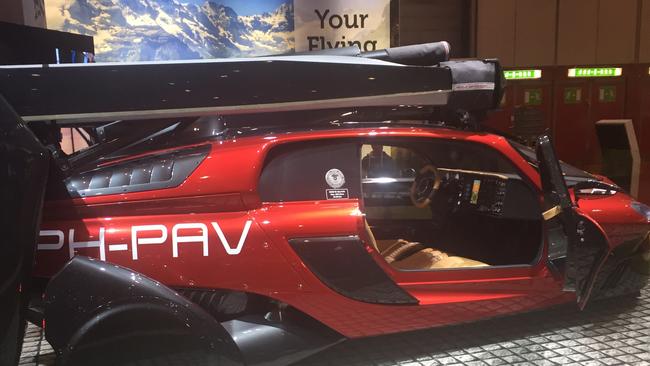 The Pal-V flying car has high hopes. Pic: Supplied.