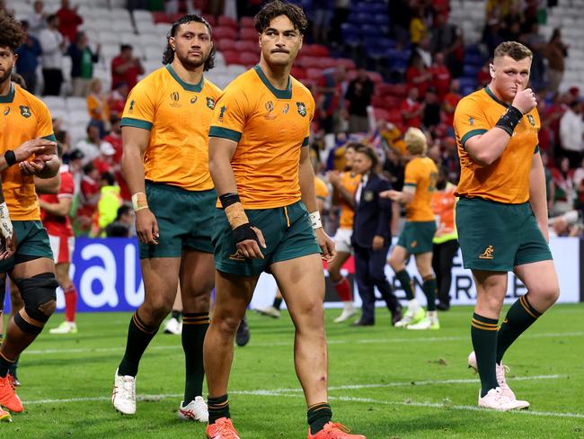 The Wallabies’ World Cup debacle was painful for everyone in rugby. Picture: Getty Images