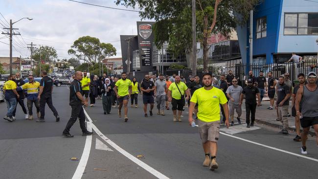 Police are investigating after the drive-by shooting at Sefton on Thursday. Picture: NCA NewsWire