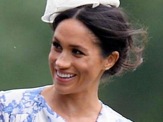 ONE TIME WEB USE ONLY - FEE APPLIES FOR REUSE - Meghan Markle and Prince Harry arriving for the wedding of Celia McCorquodale in Stoke Rochford, UK. Meghan Markle and Prince Harry were seen smiling and laughing yesterday as they attended his cousin's wedding - with the bride wearing Princess Diana's tiara. The new Duchess of Sussex stunned in a long-sleeved blue-and-white paisley shirt dress and white fascinator at the wedding of Princess Diana's niece, Celia McCorquodale - exactly four weeks after her big day. Celia, who is the younger daughter of the Princess of Wales' sister Lady Sarah McCorquodale, looked beautiful in a lace-bodiced dress and a full veil, held in place by the stunning diamond tiara worn by Princess Diana at her wedding to Prince Charles in 1981. Celia, 29, attended Prince Harry and Meghan's wedding exactly a month ago and she returned the favour by inviting the couple to her country wedding to George Woodhouse at St Andrew and St Mary's Church in Stoke Rochford, Lincolnshire. Harry and Meghan looked delighted to be at the occasion as they arrived at the pretty country church holding hands and smiling and laughing with the other guests. * No UK Papers Or Web * * OK For UK Mags After June 28th *Pictured: Meghan Duchess of Sussex,Harry Duke of SussexRef: SPL5004400 160618 NON-EXCLUSIVEPicture by: Geoff Robinson Photography / SplashNews.comSplash News and PicturesLos Angeles: 310-821-2666 New York: 212-619-2666 London: 0207 644 7656 Milan: +39 02 4399 8577photodesk@splashnews.comWorld Rights, No United Kingdom Rights