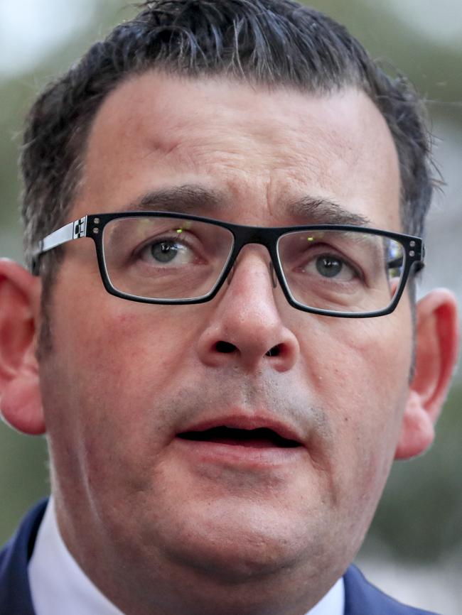 Premier of Victoria Daniel Andrews promised to save jobs and buy mill as a last resort. Picture: Rob Blakers