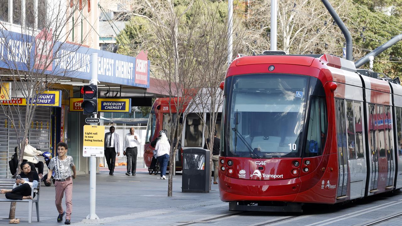 Besides rookie drivers other problems, including power supply problems and software glitches, were identified during light rail testing. Picture: Jonathan Ng