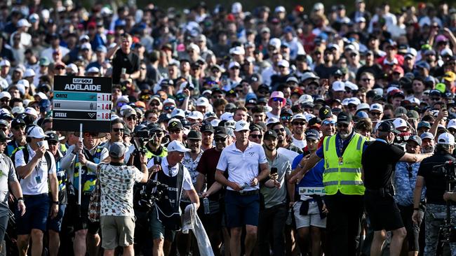 An April start date for the 2025 US Masters golf tournament has opened the possibility of moving the LIV Golf tournament date to February. Picture: Mark Brake