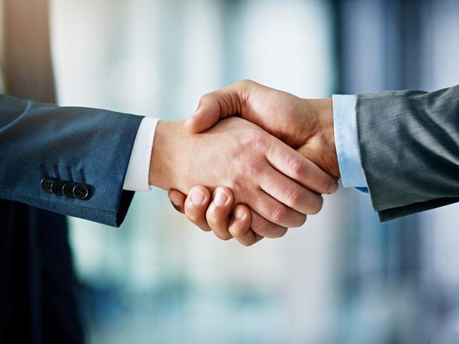 DEAL 19 JULY 2019 Handshake Pic : iStock