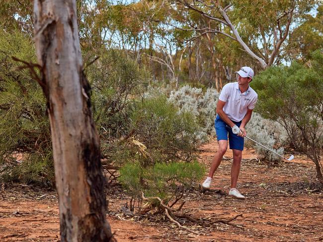 Queensland Elvis Smylie at the 2024 WA PGA Championship in Kalgoorlie. Photo: Alex Verhagen