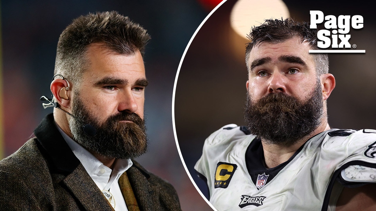 Jason Kelce having 'tough' time processing Eagles' win and Travis' Super Bowl 2025 loss