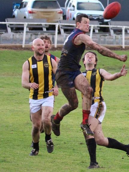 Freeling 200-game player Travis Muster has been a star this year and a key part of the club’s recent successes. Picture: Freeling Football Club