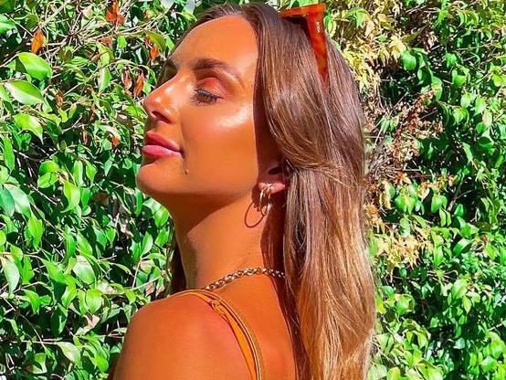 MAFS Martha Kalifatidis sparks frenzy over $49 Glassons cut out knot front dress. Picture: Instagram/