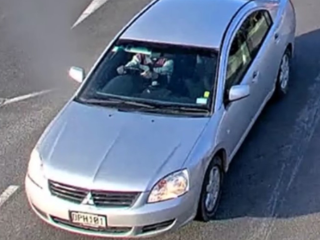 Police are seeking sightings of this vehicle, a silver Mitsubishi sedan, registration DPH101. Picture: Canterbury Police/Facebook