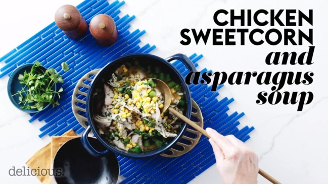 Chicken and Sweetcorn Soup Chinese Style Recipe - Skint Chef