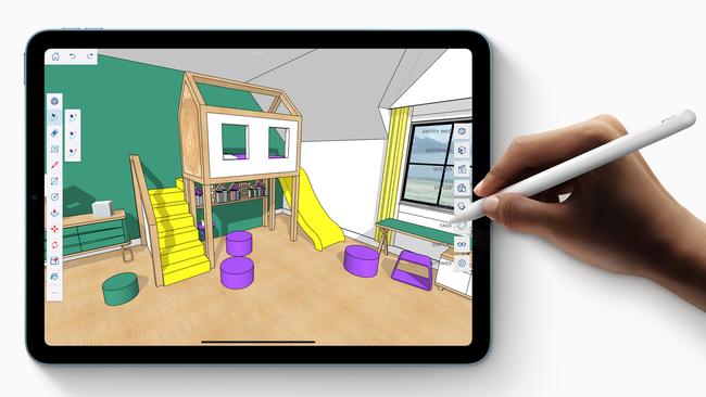 Apple’s iPad Air 5th generation is compatible with the latest Apple Pencil.