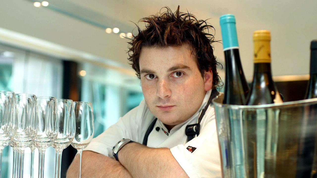 George Calombaris pictured at Reserve Restaurant at Federation Square, where he was head chef.