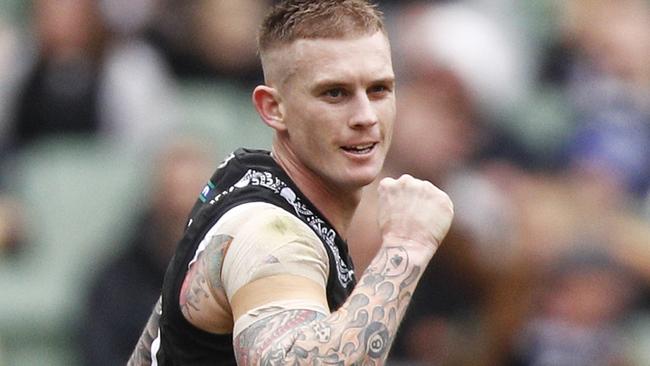 Dayne Beams of the Magpies in 2019