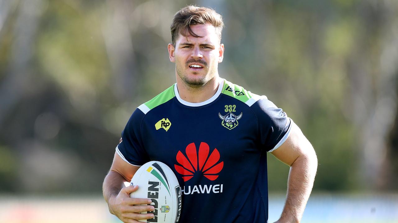 Raiders player Aidan Sezer is on the Broncos radar for 2020. Picture Kym Smith