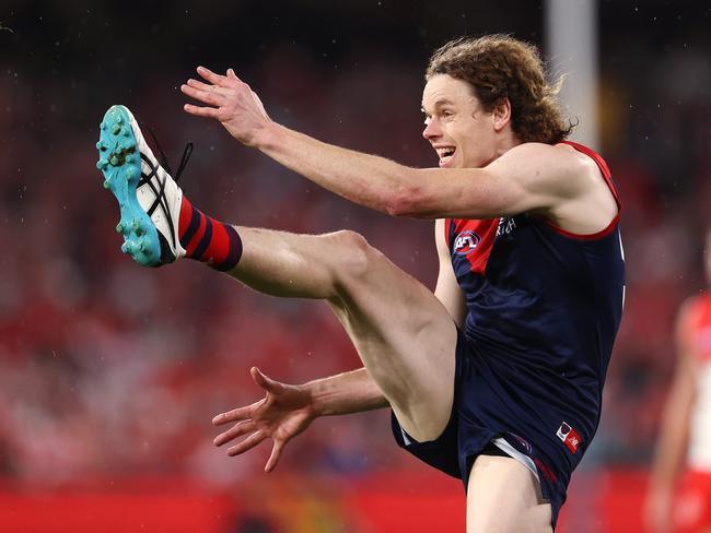 Forward Ben Brown has been dumped by the Dees. Picture: Michael Klein