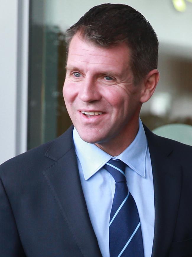 NSW Premier Mike Baird made the announcement today. Picture: Cameron Richardson.