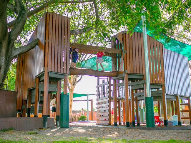 The treehouse at Pioneer Community Kindergarten. Picture: Contributed