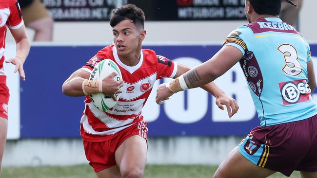 PBC: 1 Keano Kini, Langer Trophy semi-final, Keebra Park vs Palm Beach Currumbin, Kougair Oval, Manly West. Picture: Liam Kidston