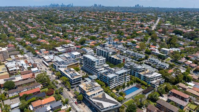 The Stockland Village, Balgowlah, opened in 2009. Picture: Revelop