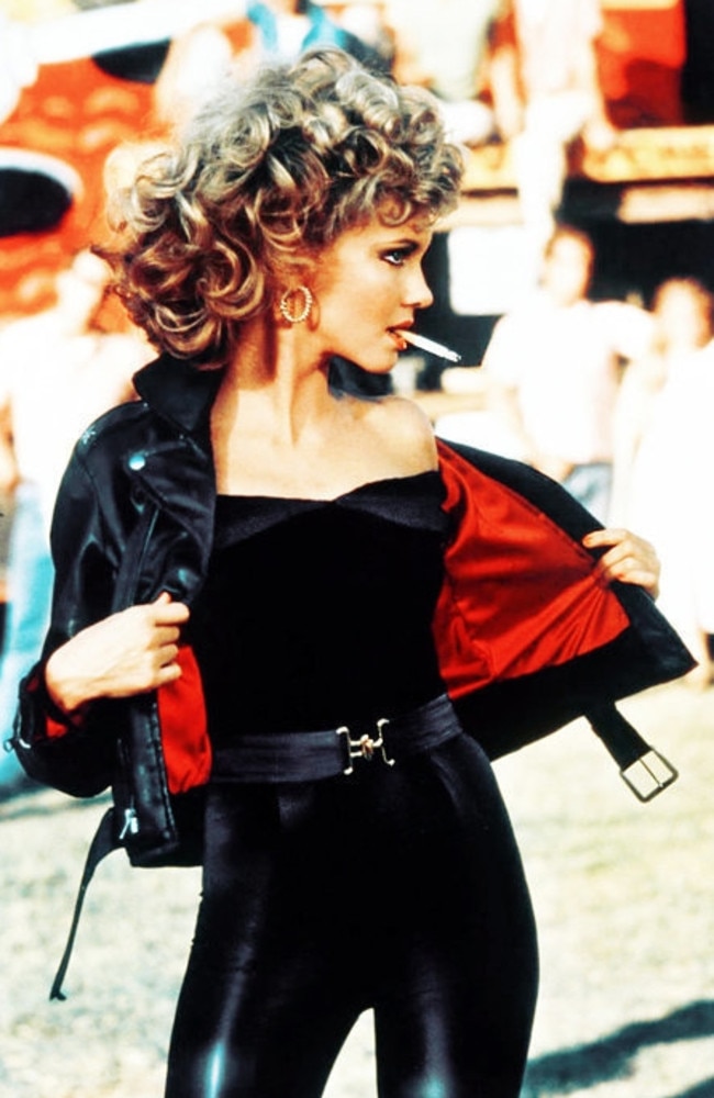 Olivia Newton-John as Sandy in Grease. The mega-movie is still a hit with viewers today, with Nine’s screening drawing almost double the viewers compared to Seven’s Olivia: Hopelessly Devoted to You mini-series.