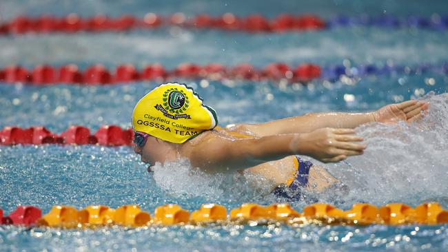 The QGSSA swimming championships at the Sleeman Sports Complex, Brisbane 28th February 2024. (Image/Josh Woning)