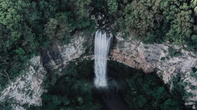 Waterfall in Purling Brook Falls. A waterfall named for Charles III is just one of several suggestions being considered.