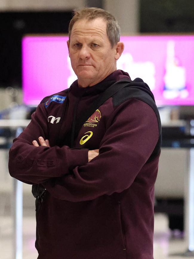 Broncos coach Kevin Walters. Picture: Liam Kidston