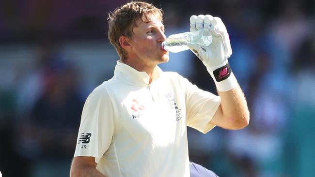 Joe Root was hospitalised with severe hydration. Picture: Phil Hillyard