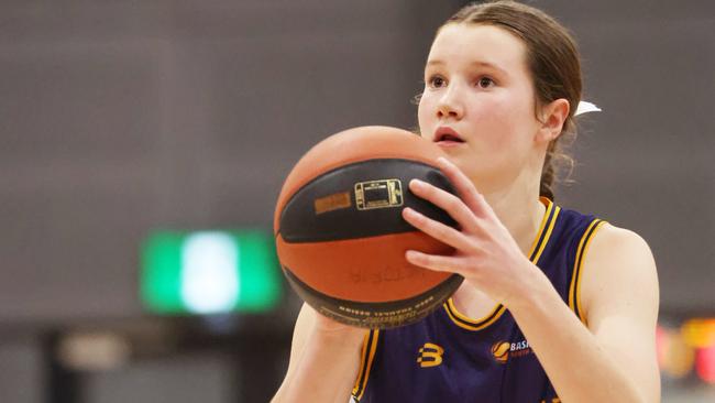 Emerging basketballer Lara Gribben. Picture: Supplied