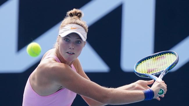 Olivia Gadecki can’t play in next month’s Australian Open because she doesn’t want to be vaccinated. Picture: Tennis Australia