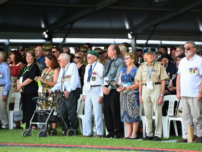 Bombing of Darwin Memorial Service. PICTURE: Patrina Malone