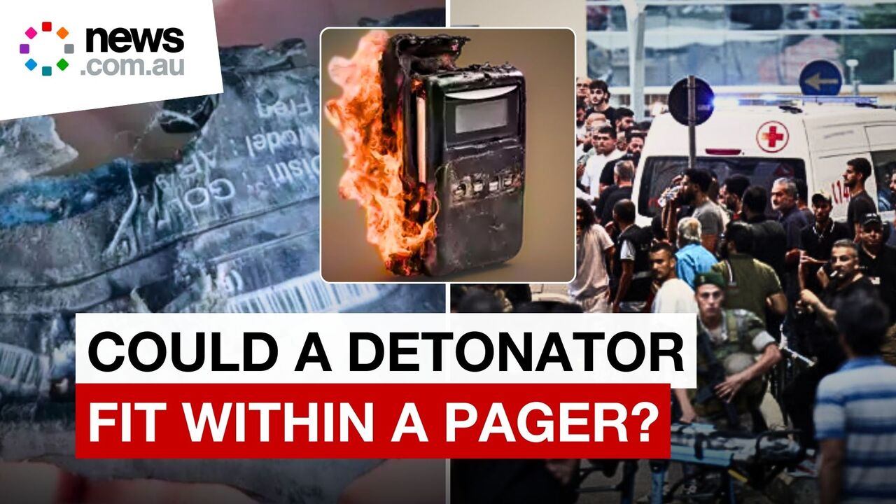 Analyst on how a detonator could 'theoretically' fit in a pager