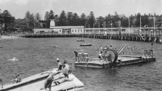 The pontoons would not be included in the new proposal. Picture: Northern beaches Library