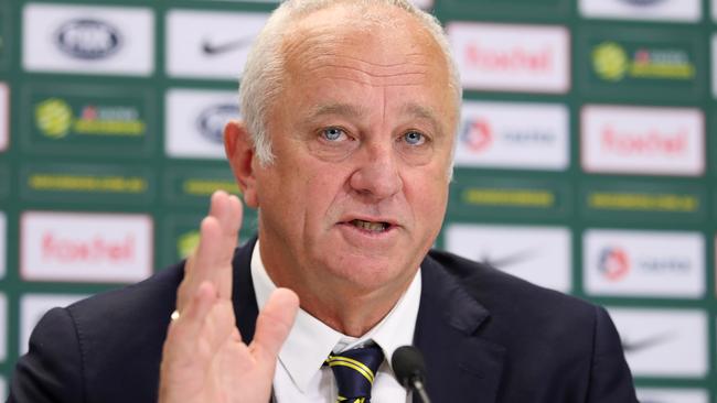 Olyroos coach Graham Arnold was at the helm when Australia last qualified for the Olympics in 2008 Picture: Getty Images