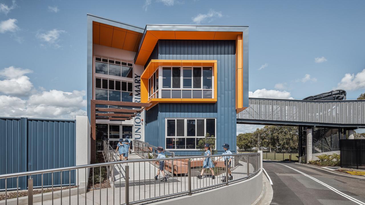 Caloundra Christian College's Primary Learning Centre, which was opened in 2019, was awarded the Australian Institute of Architects' 2020 Gabriel Poole Building of the Year Award together with a regional recommendation in the education category of the Sunshine Coast Awards going to the architects, McLellan Bush Architects.