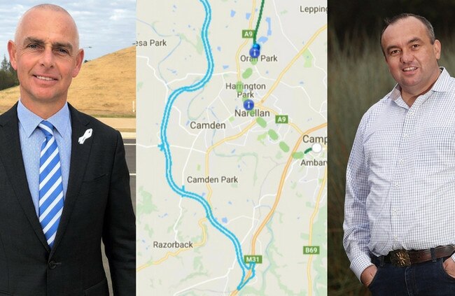 Camden MP Chris Patterson and Wollondilly MP Jai Rowell have made a joint submission on the M9 Outer Sydney Orbital draft corridor.