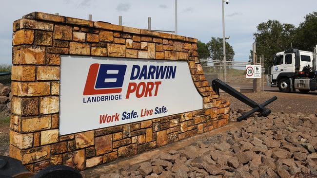 The lease of Darwin Port to China's Landbridge Group has become a contentious issue. Picture: Darrian Traynor/Getty Images