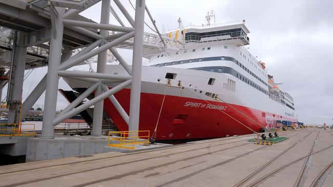 GeelongPort has been sold after construction finished in October on the new facility for the Spirit of Tasmania. Picture: Mark Wilson