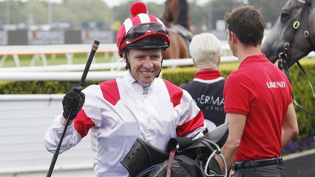 NSW jockeys such as three-time Melbourne Cup winner Kerrin McEvoy can now compete in the Victorian spring carnival. Picture: Getty Images