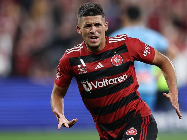 Aydan Hammond celebrates his goal. Picture: Getty Images