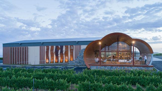 Peter Teakle Wines cellar door, Port Lincoln. Picture: Kane Overall