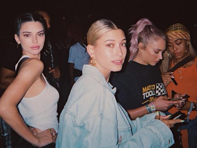 They continued the streetwear trend seen at Coachella this year — a departure from the usual boho styling. Picture: Instagram