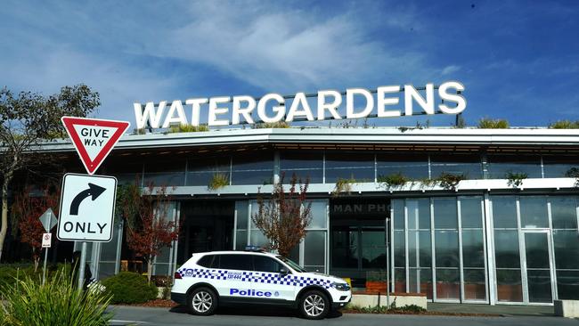 Shoppers were left in a panic after Matthias Hanssens stole a knife from a grocery store and began brandishing it around Watergardens. Picture: NCA NewsWire / Luis Enrique Ascui