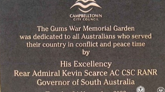 Thieves steal war memorial plaques from Campbelltown