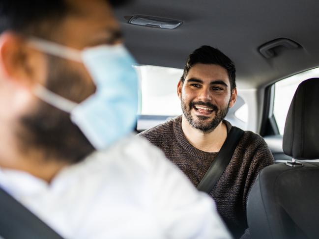 DiDi launched DiDi Care in June for the hygiene conscious rider, in which drivers wear masks and have sanitiser available. Picture: supplied.