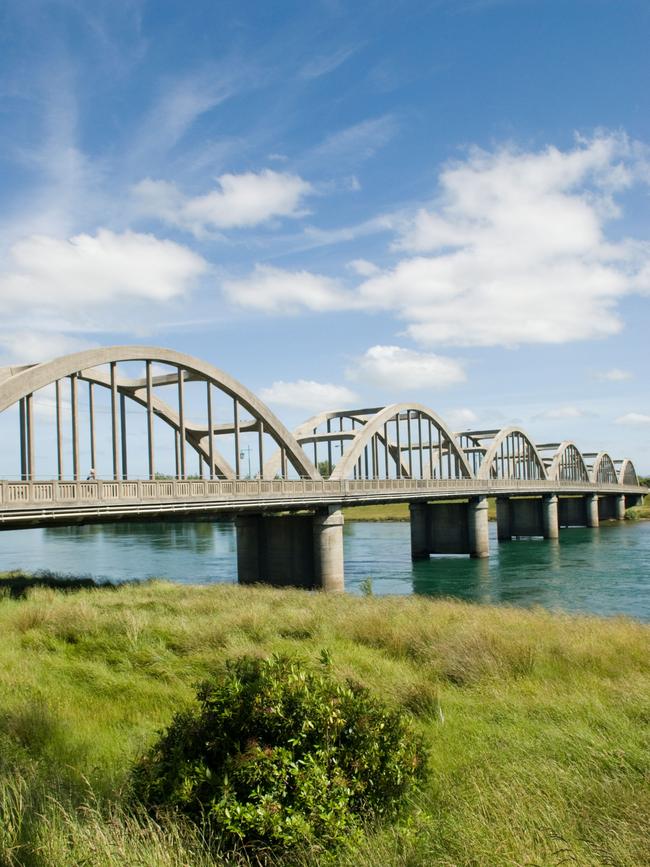 Balclutha Bridge in The Catlins, South Otago.