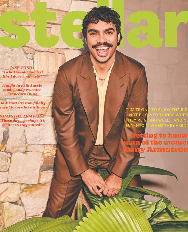 ABC presenter Tony Armstrong appears on this week’s Stellar magazine cover.