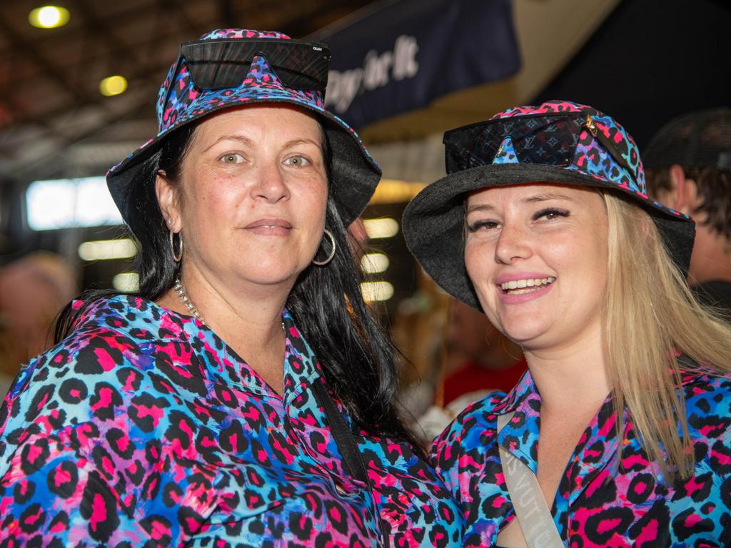 Sarah Meehan and Courtney Rynne. Meatstock - Music, Barbecue and Camping Festival at Toowoomba Showgrounds.Saturday March 9th, 2024 Picture: Bev Lacey